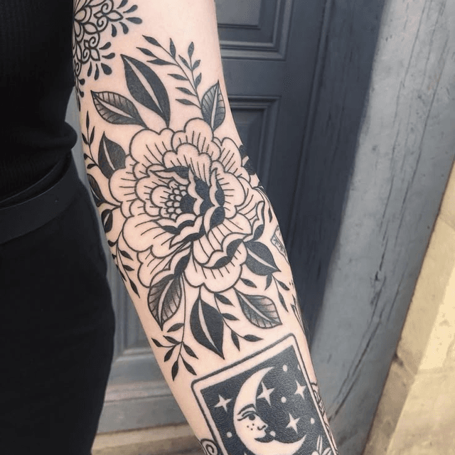 Tattoo work by Master Roshi